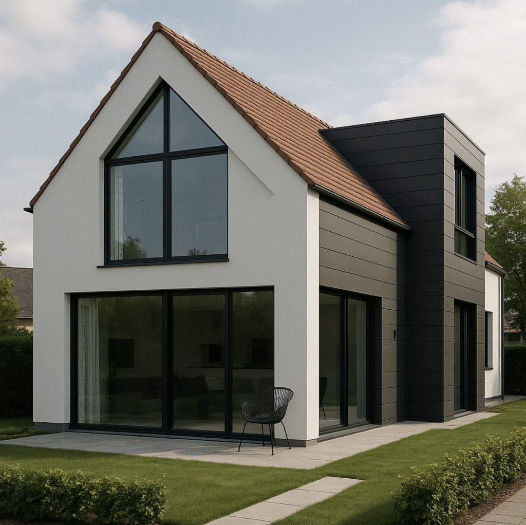 Nye energivenlige vinduer monteret i en bolig i Aarhus